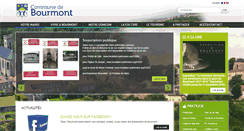 Desktop Screenshot of bourmont.fr