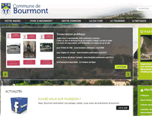 Tablet Screenshot of bourmont.fr